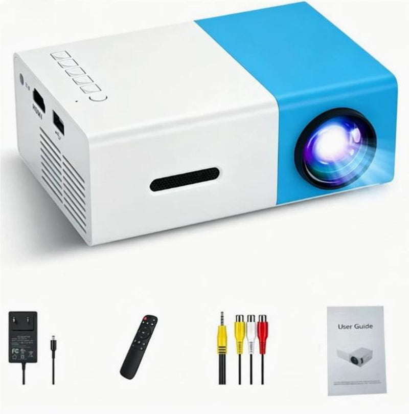 Home Office T300 Projector HD 1080P Miniature Mini Projector