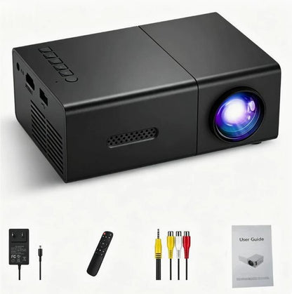 Home Office T300 Projector HD 1080P Miniature Mini Projector